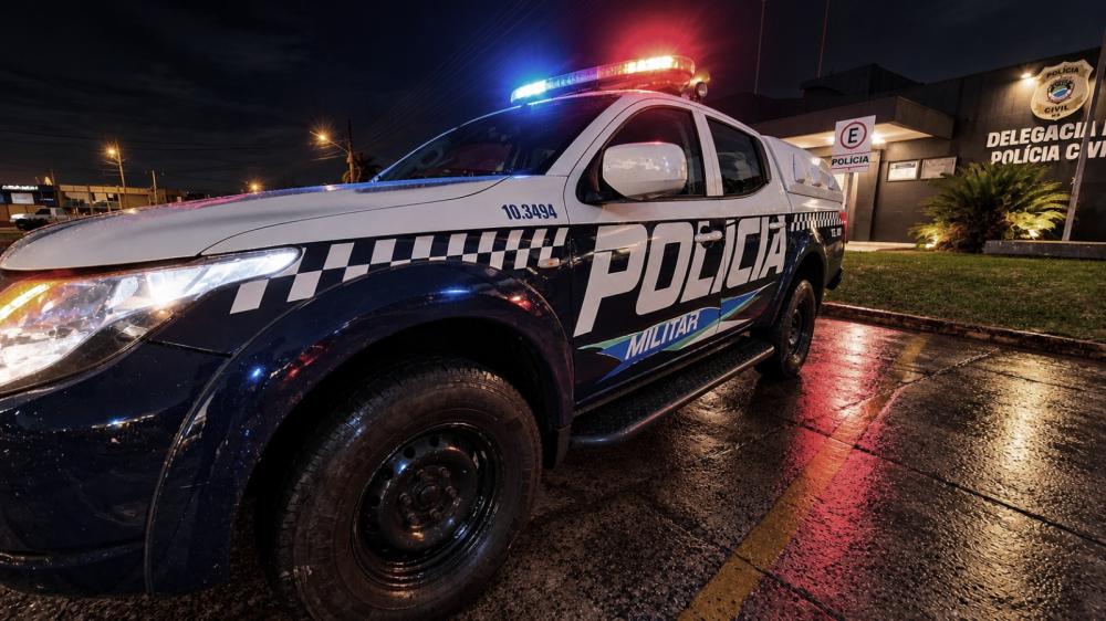 Polícia Militar atende ocorrência de violência doméstica e prende homem que agrediu a própria mãe com tijolo em Amambai